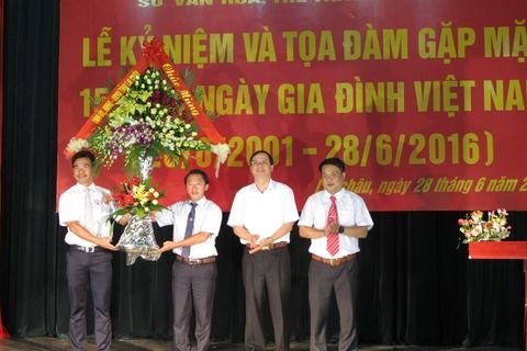 Lễ kỷ niệm và tọa đàm gặp mặt 15 năm Ngày Gia đình Việt Nam (28/6/2001-28/6/2016)