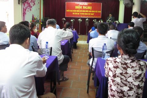 Hội nghị triển khai nhân rộng mô hình điểm bán hàng Việt Nam với tên gọi “Tự hào hàng Việt Nam”
