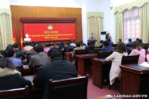 Hội nghị góp ý kiến vào dự thảo Báo cáo chính trị Đại hội Đảng bộ tỉnh lần thứ XIV nhiệm kỳ 2020-2025.