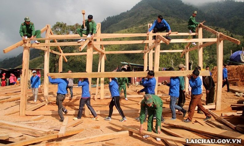 Tuổi trẻ Lai Châu chung tay xây dựng nông thôn mới